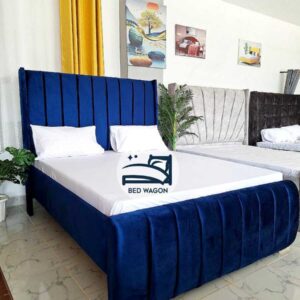 Varny Blue Queen Size Chester Bed