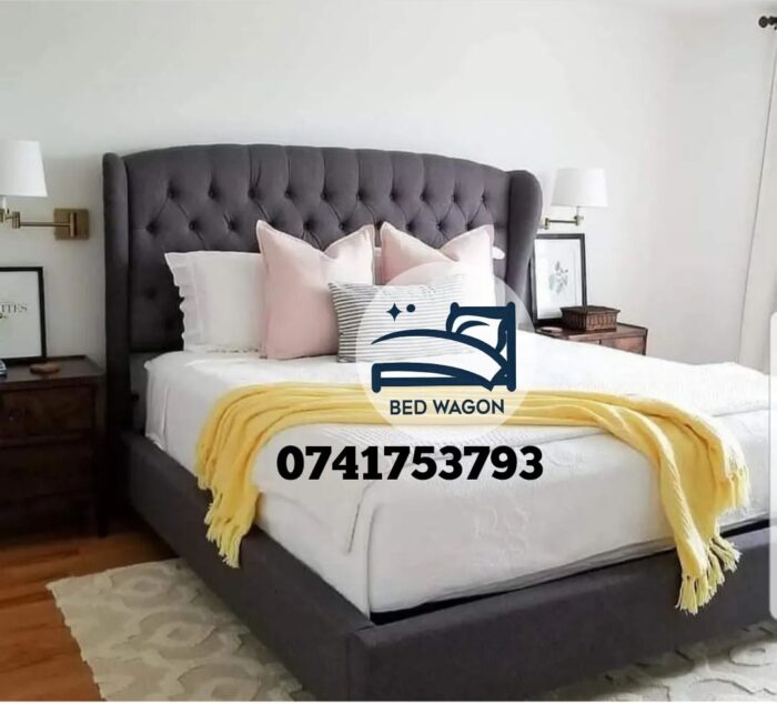 Queen Size Gray Chester Bed in Nairobi