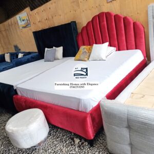 Luxury upholstered queen size bed for sale in Nairobi