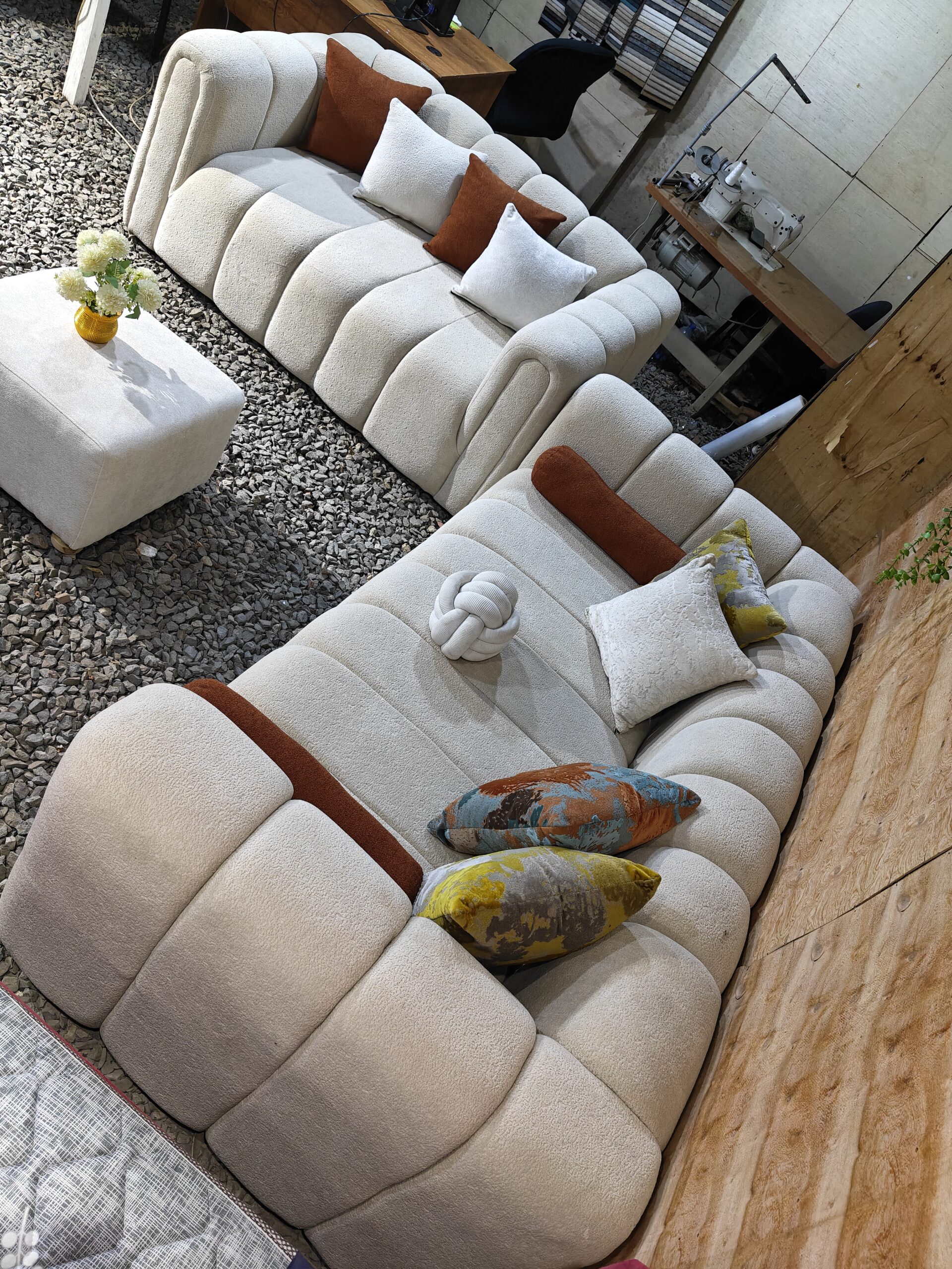 5 seater bubble sofa set 3+2 in Kenya – KSh 75,000