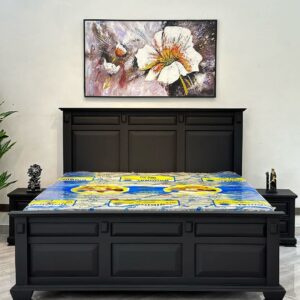6x6 Wooden King Size Bed