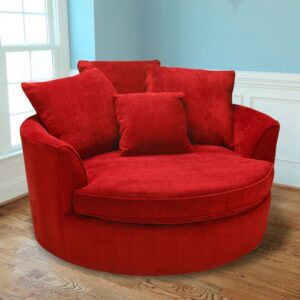 Bubble accent chair in Kenya with rounded backrest and curved arms – Bed Wagon Kenya