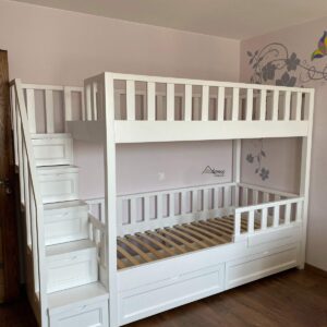 4x6 double decker bed with storage