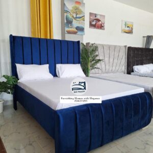 Luxe Haven 6x6 Modern Upholstered Bed in Kenya