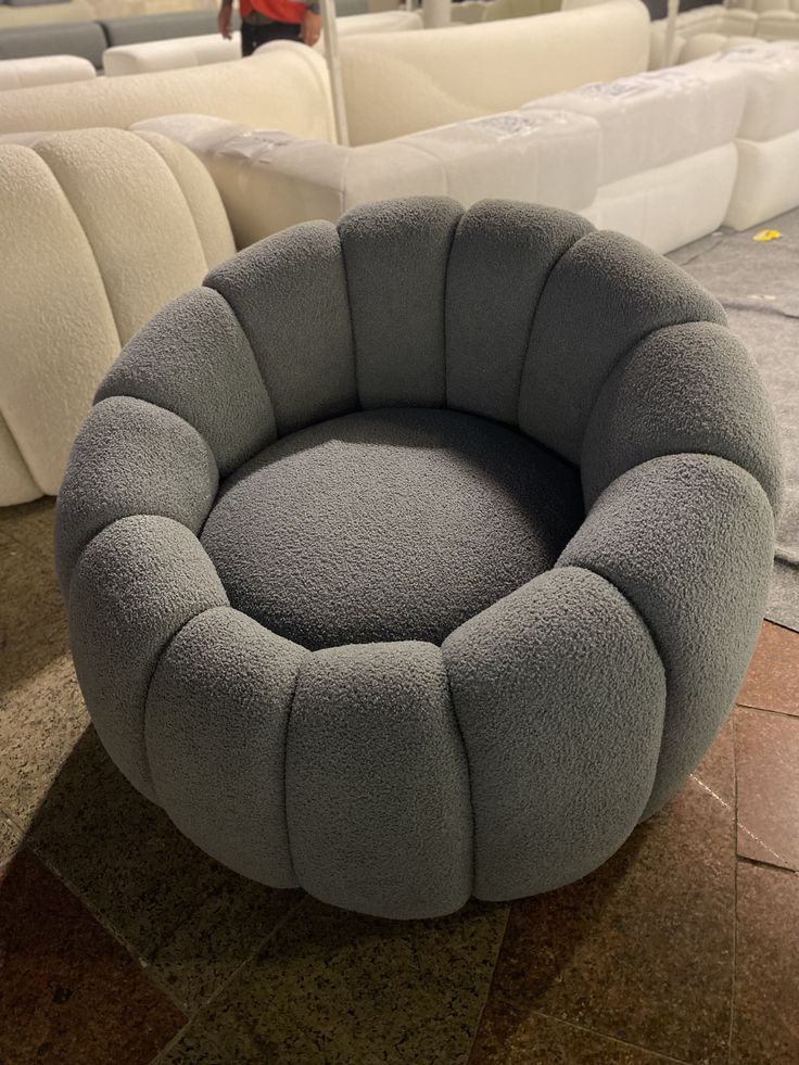 Modern bubble armchair with spring cushions and high-density foam in Nairobi